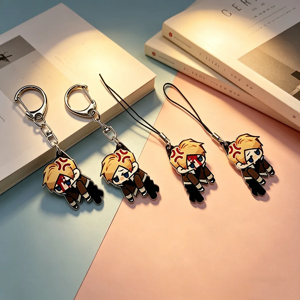 Resident Evils Acrylic Keychains Phone Chain School Bag Pendant New Year Birthday Delicate Gifts Accessories Unisex Jewelry