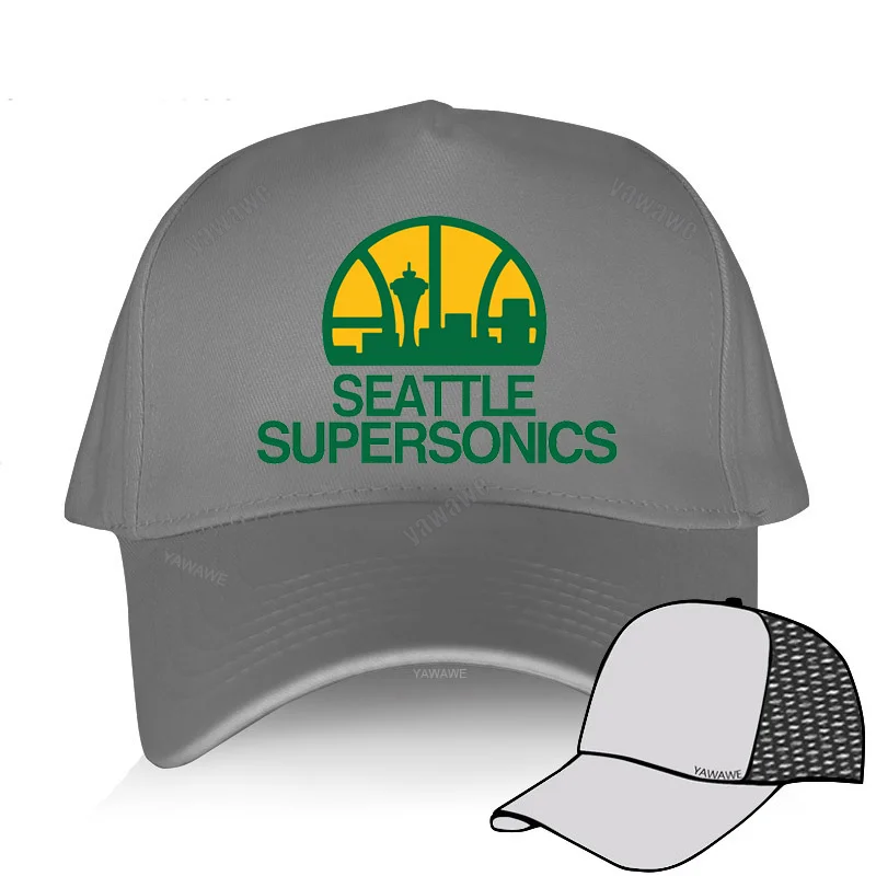 Men's High Quality baseball cap Classic style fishing hat SEATTLE SUPERSONICS Unisex Fashion cotton Hat brand original Caps