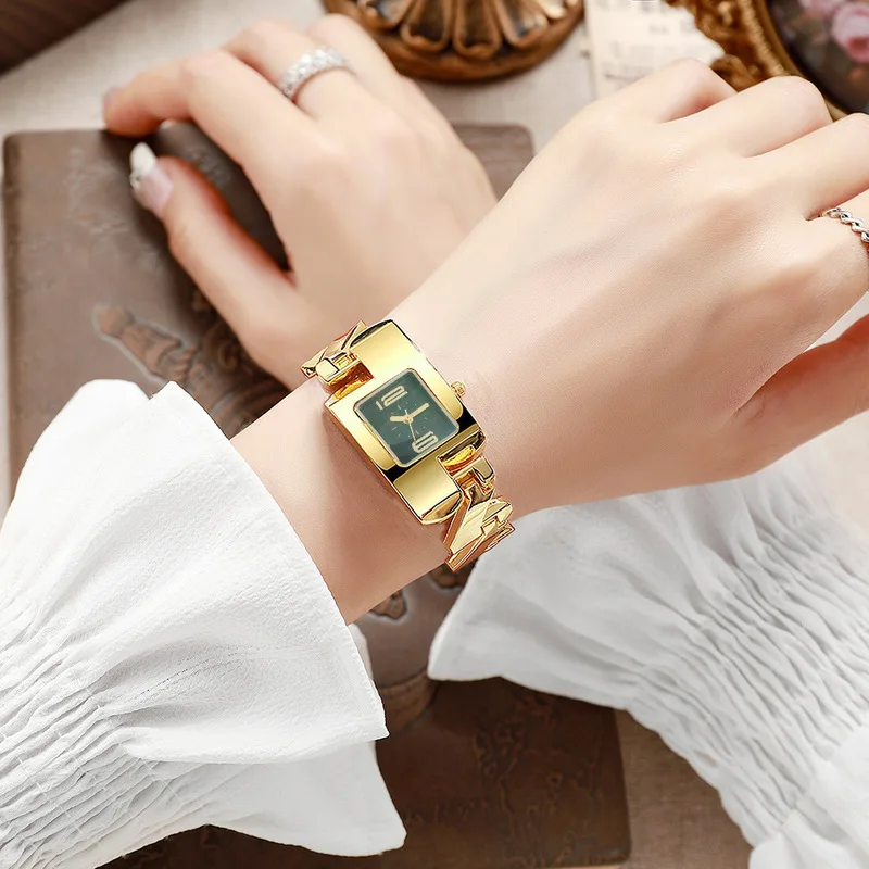 Women Square Quartz Watch Fashion Bracelet Light Luxury Female Watches Vintage Casual Ladies Wristwatch Daily Wear Girl Gifts view 3