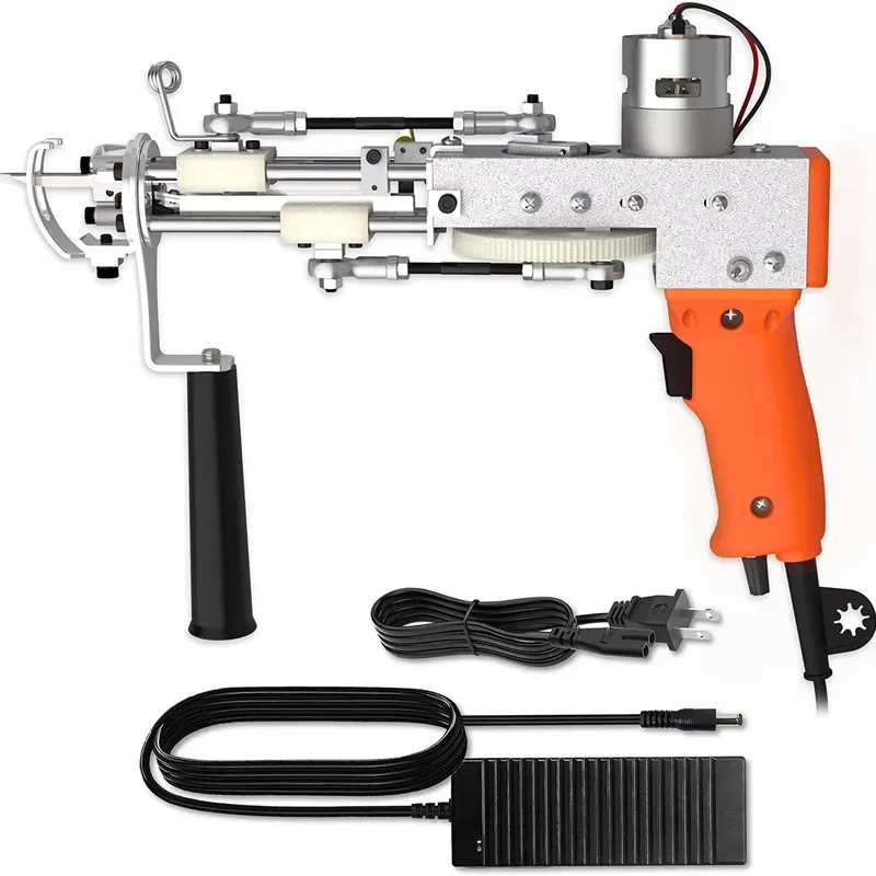 Loop Cut Pile Flocking Machine  Hand Rug Making Tufting Weaving Machines for Carpet