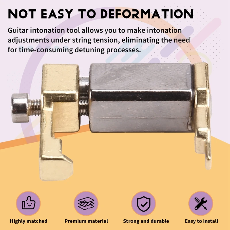 Elektrische Gitarre Intonation Werkzeug Gitarre Brücke Intonation Werkzeug Für Floyd Rose Tremolo E-gitarre