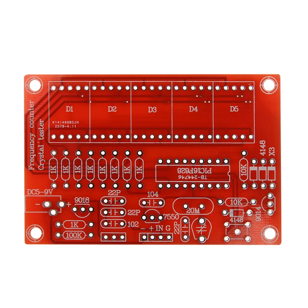 Crystal Oscillator Frequency Counter Tester 5 Digits High Precision Digital Frequency Meter Module DIY Kits Module