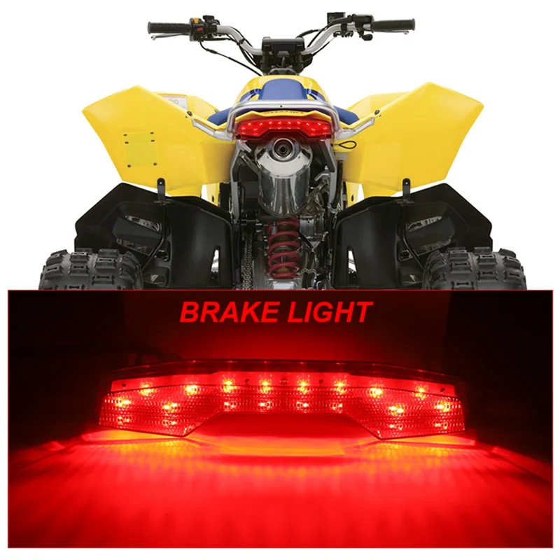

NEW-Motorcycle For Suzuki Quadracer 450 LTR450 2006 2007 2008 2009 LED Tail Light Brake Taillight 35710-45G00 Red