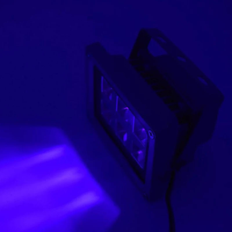 A93Z 85-260V 405Nm Uv Led Curing Light Lamp Resin For Sla Dlp 3D Printer US Plug