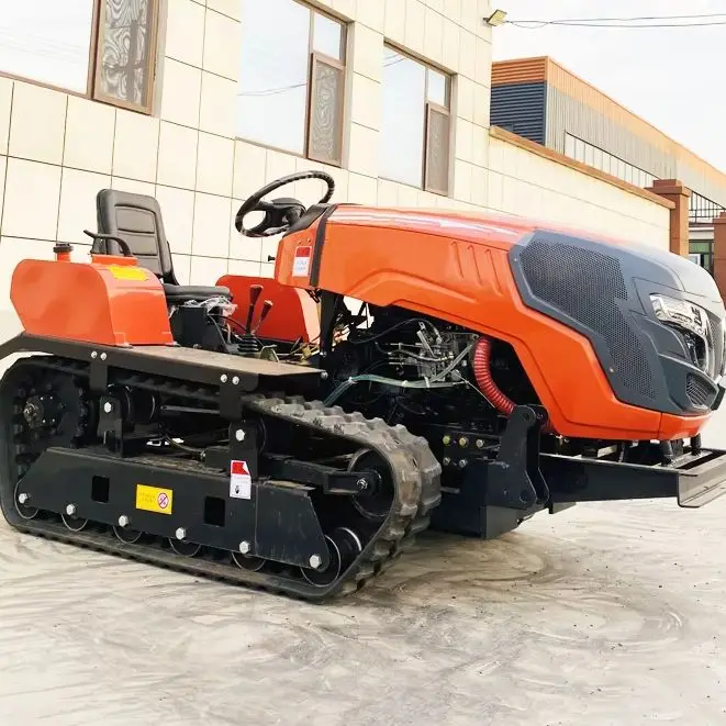 

Customized Crawler 60HP Cultivator, Multi-Functional Rotary Tiller, Crawler Tractor, Agricultural High-Power Plowing Machine