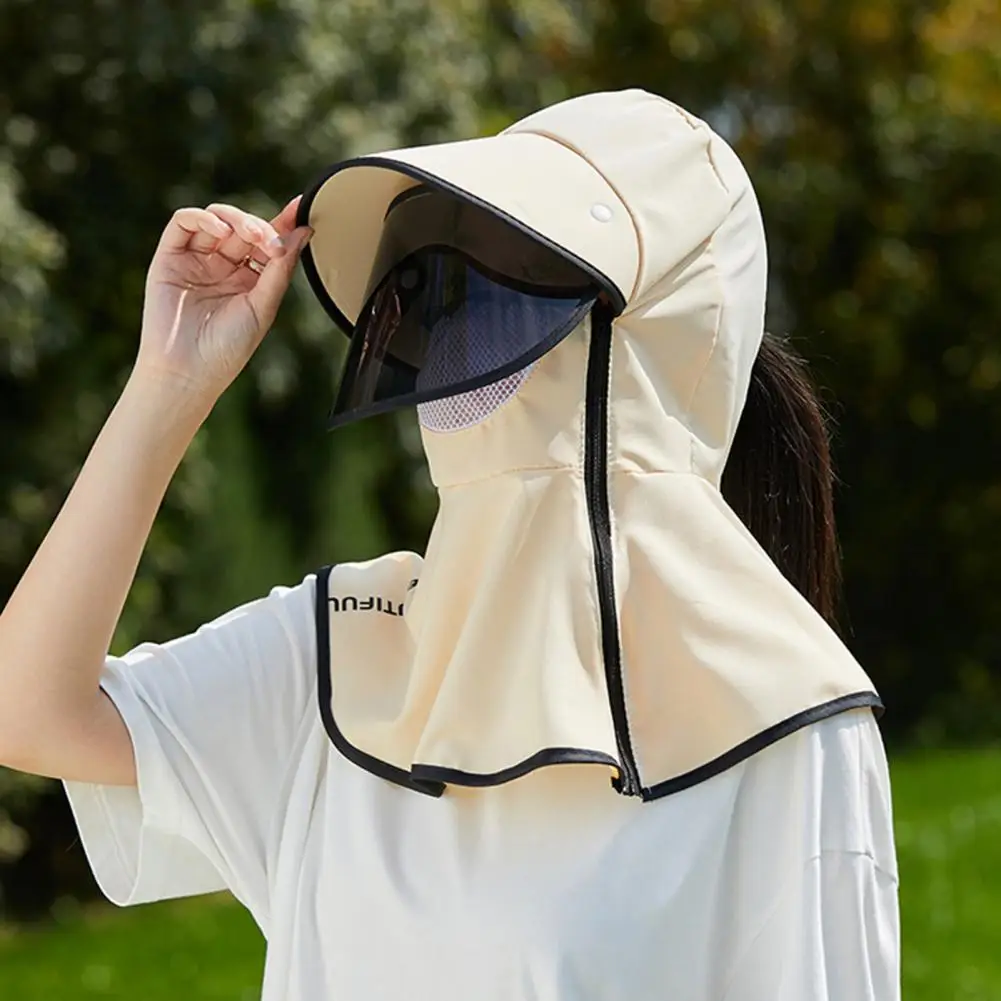 

Women Outdoor Sun Hat Solid Color Baseball Cap Curved Brim UV Protection Modifying Hat Summer Accessory