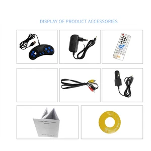 Multimedia CD readers with remote control, 270 degree rotation screen, DVD Player, Travel Theater, USA, UK, AU, Plug EU, 7.8 6 Main Sales DVD Portable with Digital TV - №5