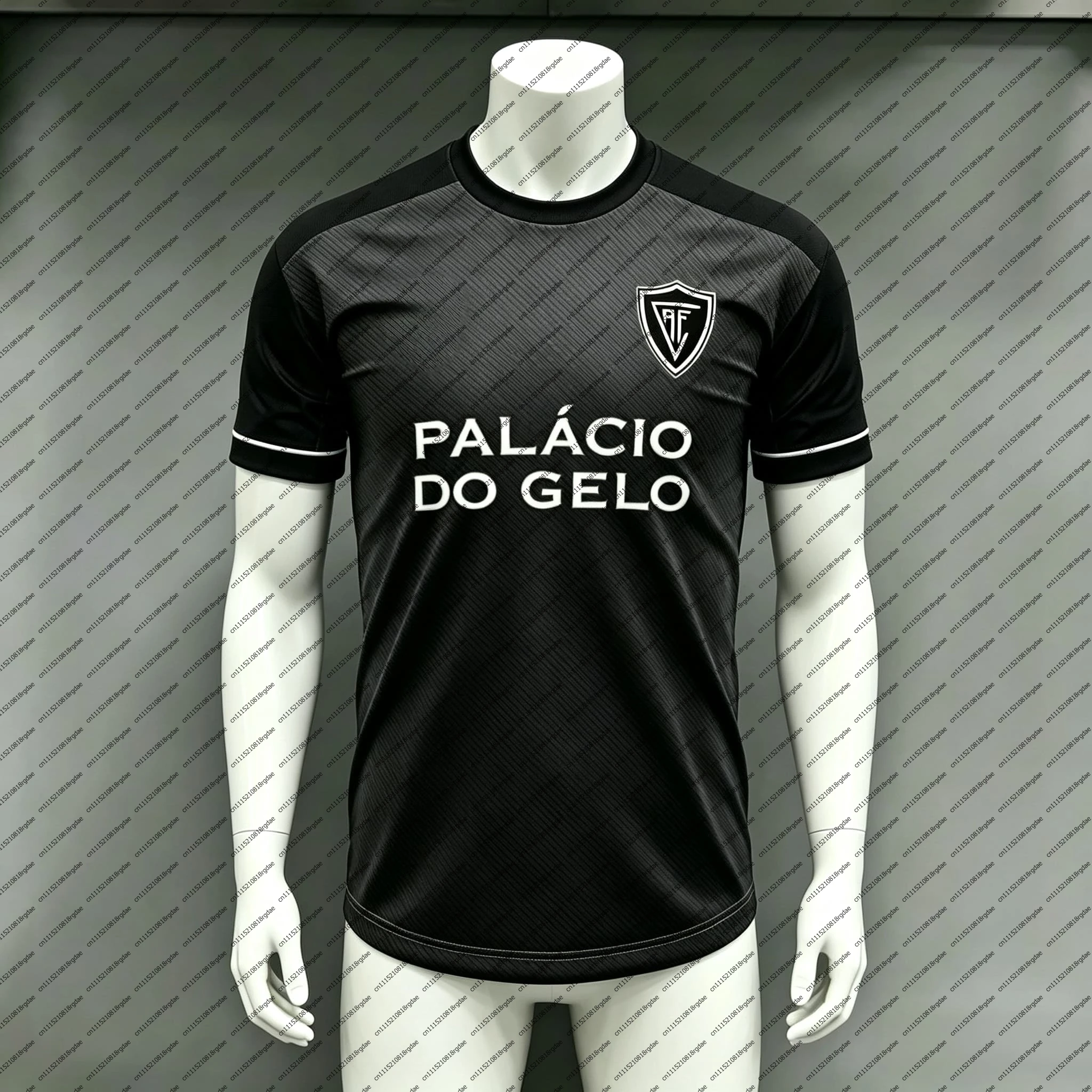 Hot Football Jersey Os Viriatos Académico De Viseu Men Women Short Sleeve Football T-Shirt Street Style Sports Family Kids Tees