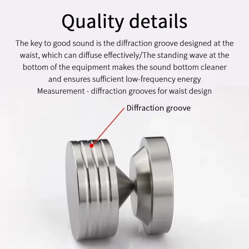 المتكلم حامل قدم وسادة للقدم المسامير تقف مضخم الصوت مكبر للصوت الدوار عزل للصدمات الأثاث الصوت الطابق مسمار 4 قطعة