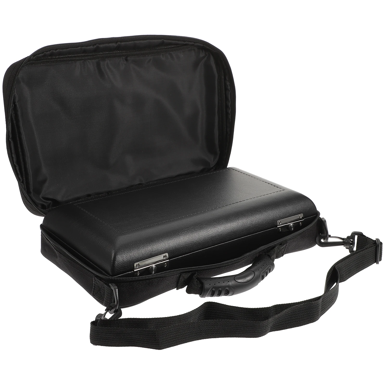 

Oboe Carrying Case Black Backpack Storage Canvas Bag PU Box Musical Instrument Portable Set Accessories