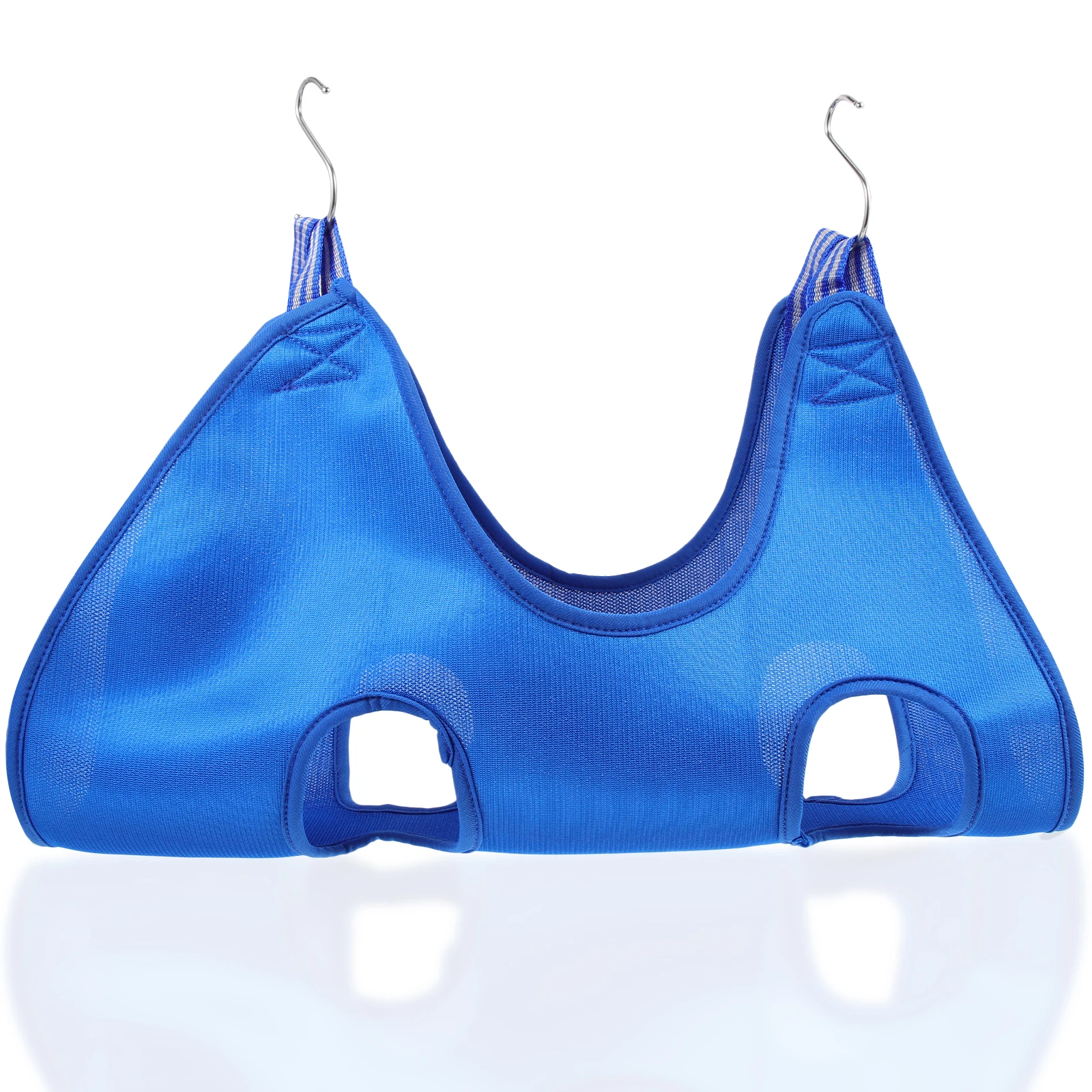 

1 set Pet Suspension Hammock For Cats Dogs, Elevated Breathable Grooming Bed With 4 Holes Reinforced Buckle, Nail