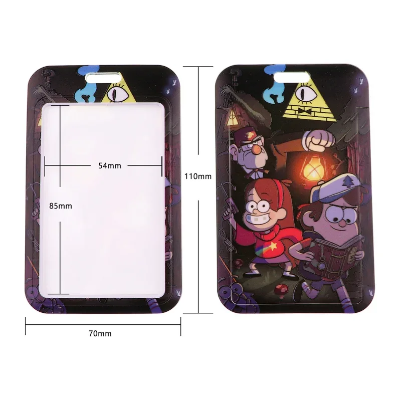 Disney Cartoon Gravity Falls Lanyard Twins Phone Rope for Keys ID Badge Holder Neck Strap Keychain Cord Lariat Unique Gift Toy