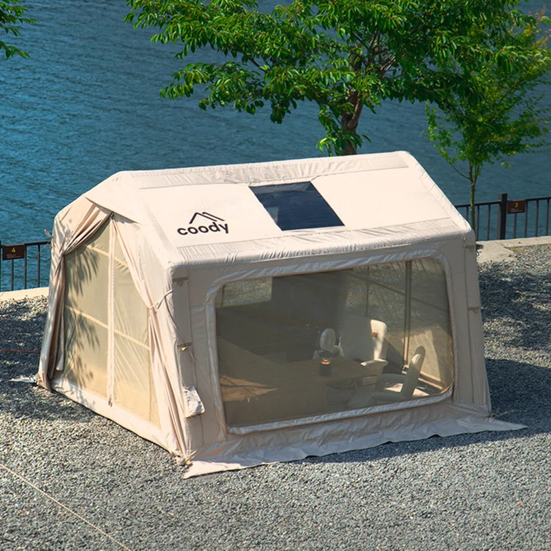 Camping Inflatable Tent Outdoor Shade Rainproof Sunscreen Overnight Seaside Beach