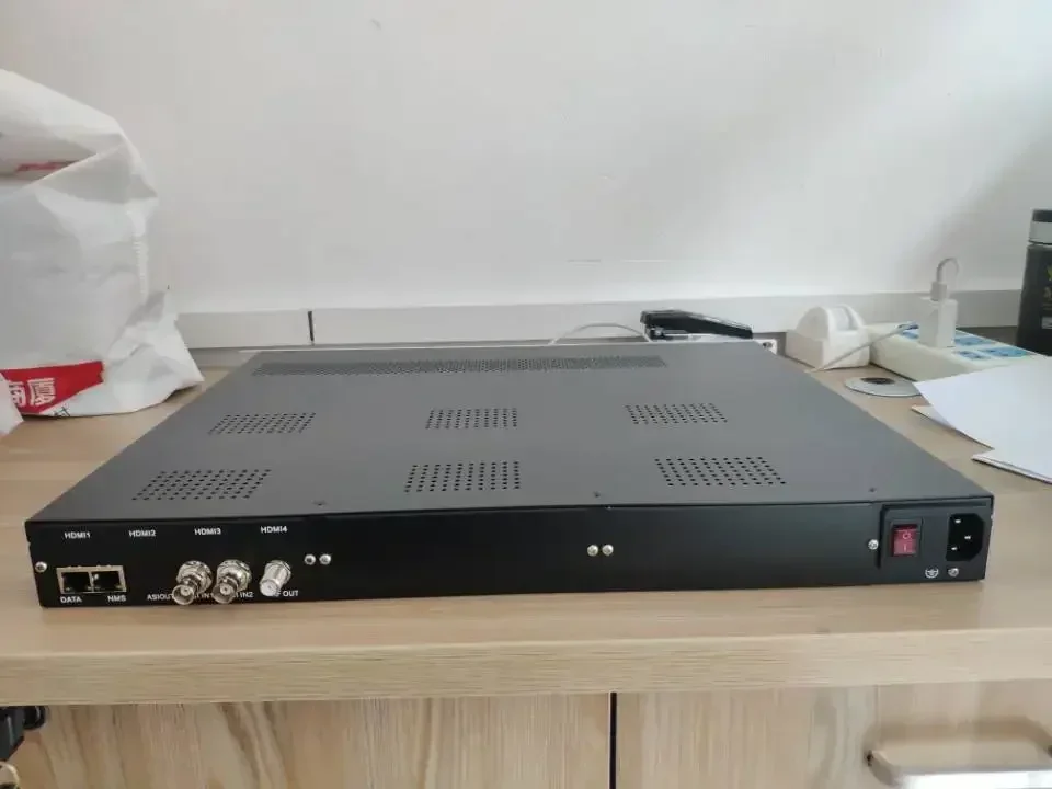 720 576i (PAL-B,D,G,H,I), 720 480i (NTSC-M,J)，Authentic guarantee IP TO ISDBT DVBT DVBC 8RF output  IP Modulator