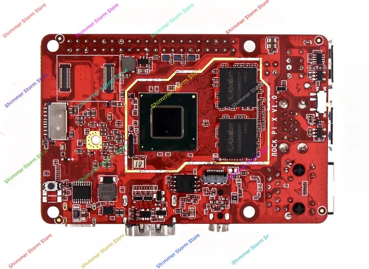 

New ROCK PI X B MODELB Win10 Atom x5-Z8300 board