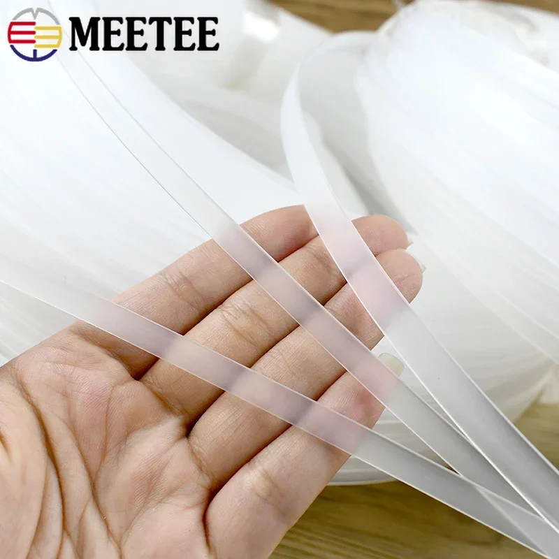 Clear Plastic Webbing for Corset Support