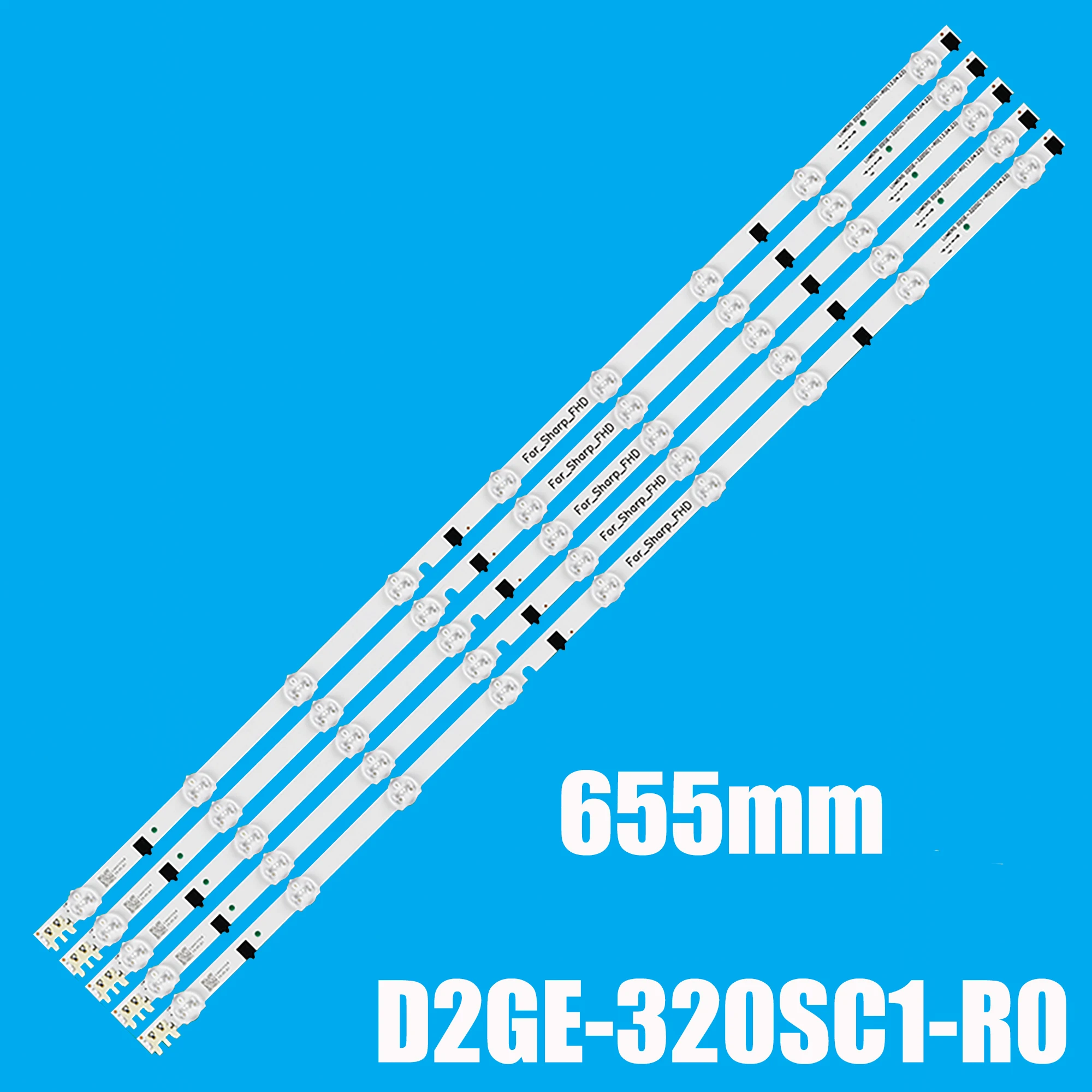 LED Strip 655M D2GE-320SC1-R0 BN96-28489A For samsung Sharp 32 \'\' TV D2GE-320C1-R0 UE32F5000 UE32F5500 UE32F4000 CY-HF320BGSV1H