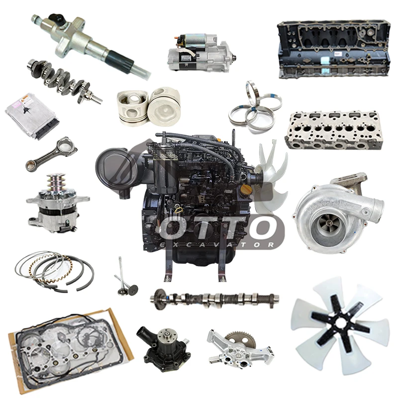 

OTTO Complete Rebuild Kit ZX200-3 ZX330-3 4HK1 6HK1 Piston Ring Engine Repair Kit 1-87618244-0 Engine Cylinder Liner Kit