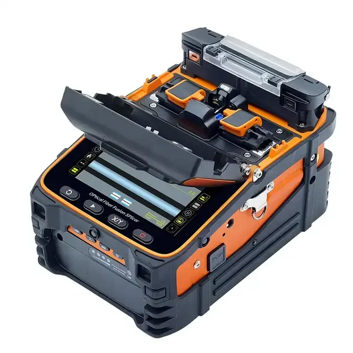 Convenient AI-9 Automatic Six Motor Fusion Splicing Machine Fiber Optic Fusion Splicer Fiber Optical Equipment hot 2025
