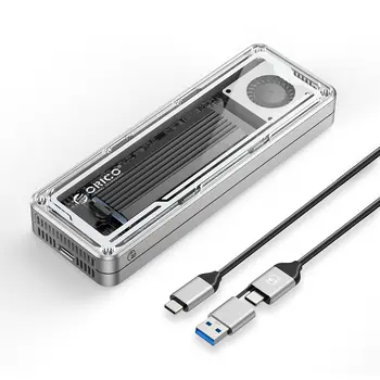 ORICO 40Gbps USB4 M.2 SSD box 8TB s chladicím ventilátorem PCIe4.0 NVME box hliníkový kompatibilní s Thunderbolt 3/4 pro Mac 10 nejlepší prodej 8TB M2 SSD - №2