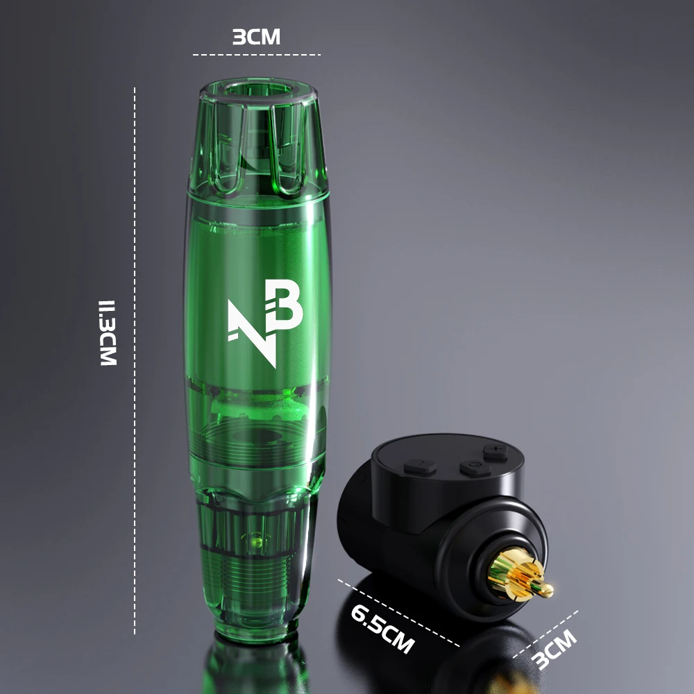 Kompletny zestaw do tatuażu Goldplume, bezprzewodowy zestaw maszynki do tatuażu, zestaw pistoletu do tatuażu z zasilaczem 1100 mAh, 10 igieł do tatuażu i 7 butelek tuszu do tatuażu oraz inne akcesoria do tatuażu, kompletny zestaw do tatuażu odpowiedni dla początkujących i mistrzów tatuażu.