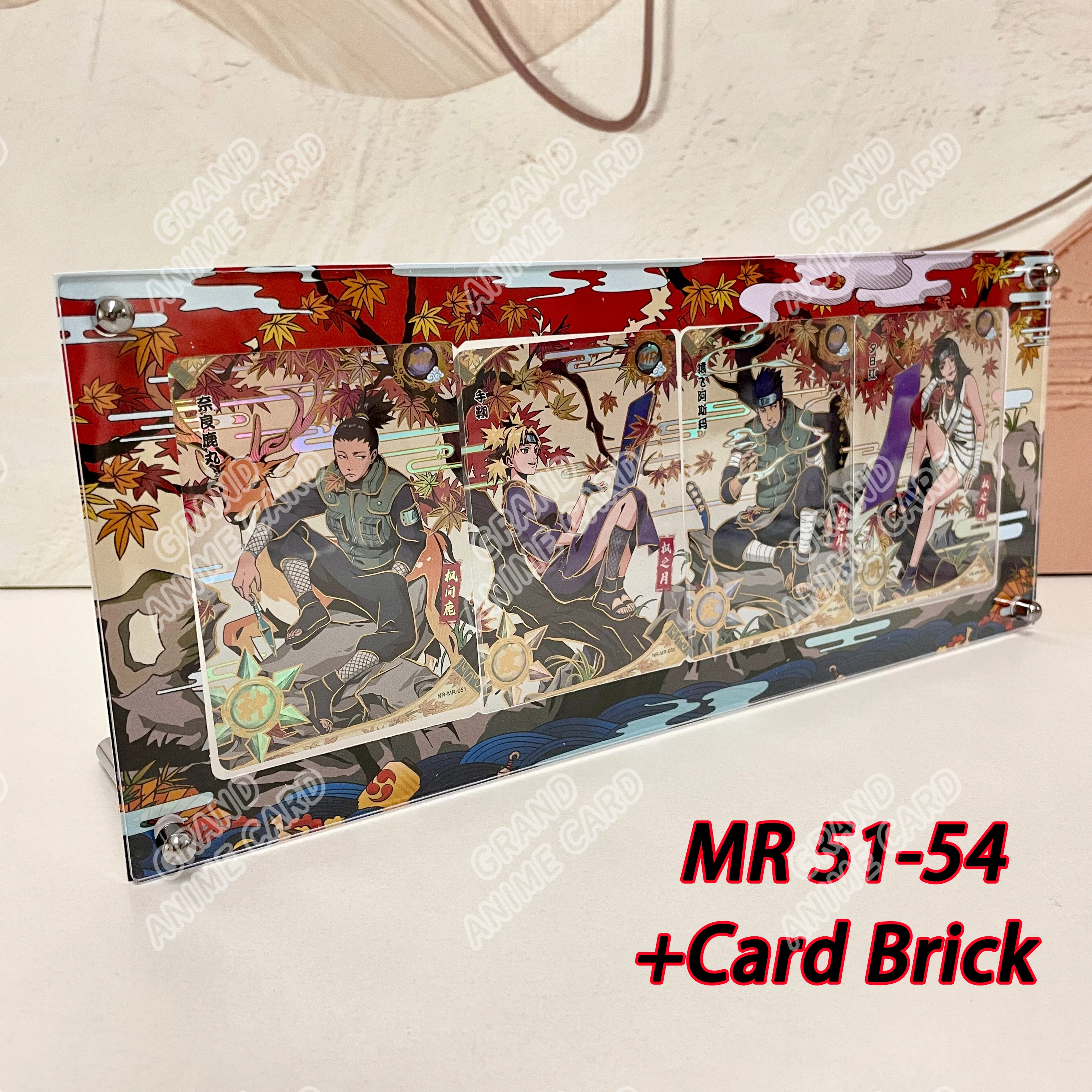 Kayou Genuine Anime Naruto Card MR No.051-060 Card Brick Naruto Uzumaki Kimimaro Jiraiya Tsunade Collection Card Toy Gift