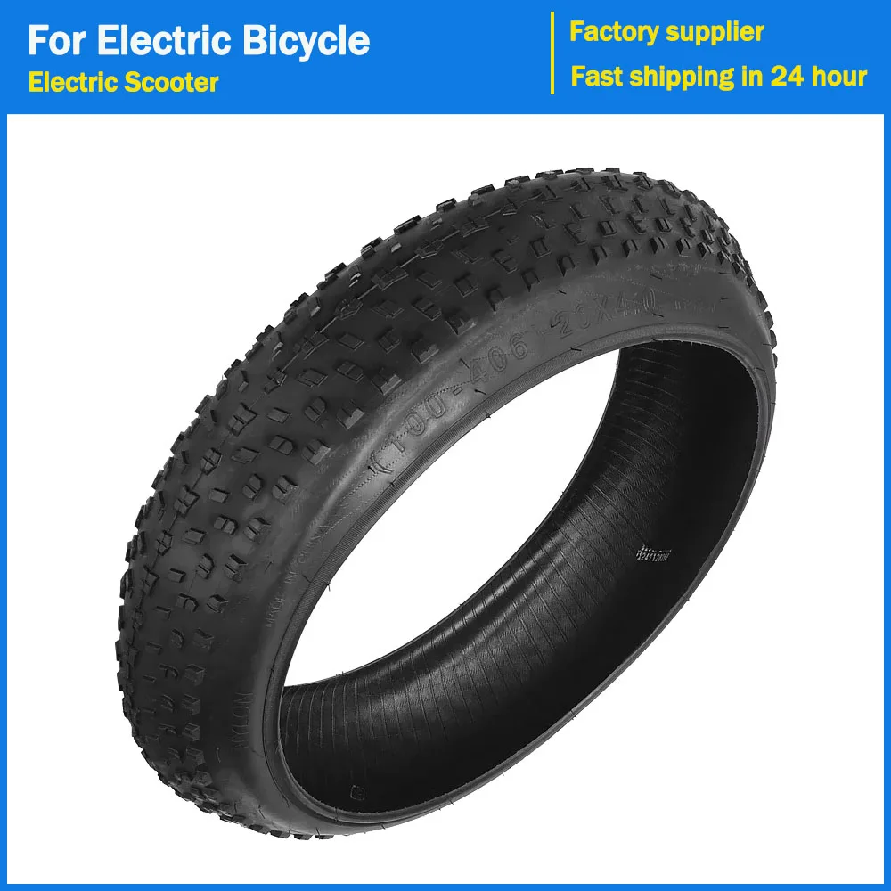 

20x4.0 Electric Bicycle Tire for ATV Beach Bike City Fat Tyres Snow Bike Tires Ultralight Wire Bead 20 Inch Fat Tire Accessories