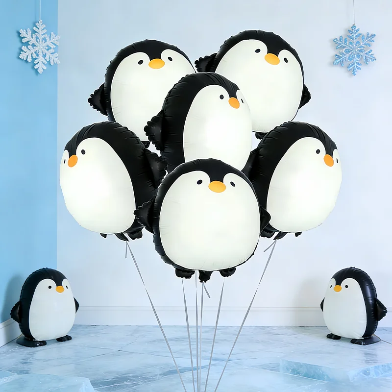 5 Matte Round Pengu…