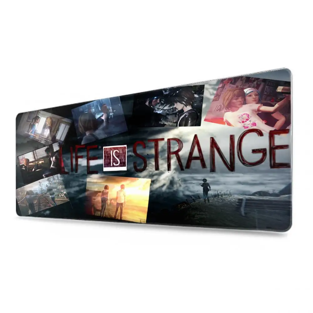 Life is Strange Mouse Pad Tablet mouse Pad Laptop xl desktop mate, cute HD Rainbow Gaming keyboard pad, Player, 90x40