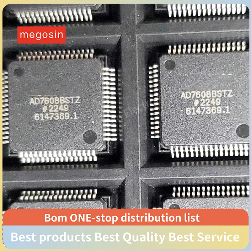 1pcs/lot AD7608BSTZ AD7608 LQFP-64 Adc chip IC in stock