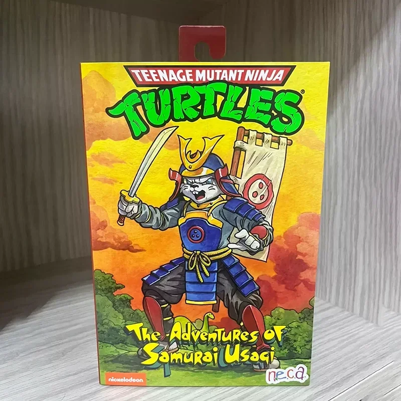 宮本うさぎティーンエイジミュータントニンジャタートルフィギュア NECA 54346 アクション置物おもちゃ 7 インチモデル人形飾りギフトオリジナル