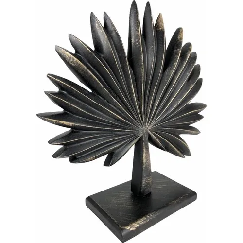 Palm Leaf Trinket Black Color Sculpture EL Arts