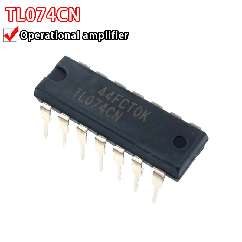 10PCS TL064CN TL074CN TL084CN is directly inserted into DIP14 TL064 TL074 TL084