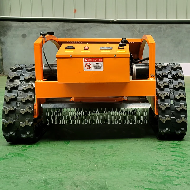 

Crawler Type Remote Control Robot Lawn Mower 24V 500mm