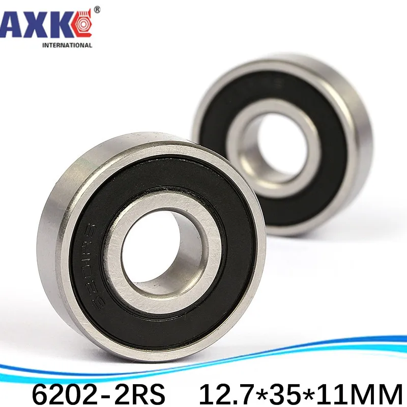 

High Quality Non-standard Special Bearings 6202/8-2RS 6202-1/2 RS1 12.7*35*11mm * Inch Bearing AXK Steel Deep Groove Ra 0.8 Rich