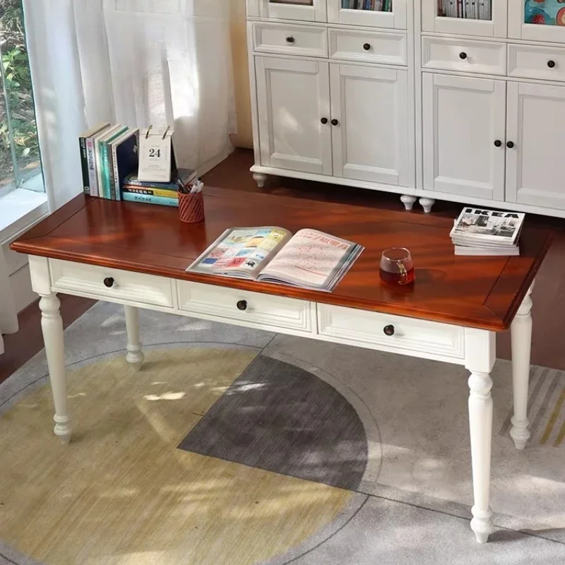 

Игровой компьютерный стол yj5 American Studio, столы для комнаты, офисные столы и рабочие станции, учебный стол, мебель