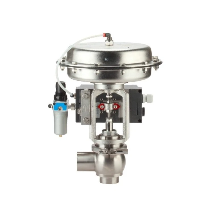 Pneumatic butterfly valve ZVF V. FARF. DN 80 F/F MACH98