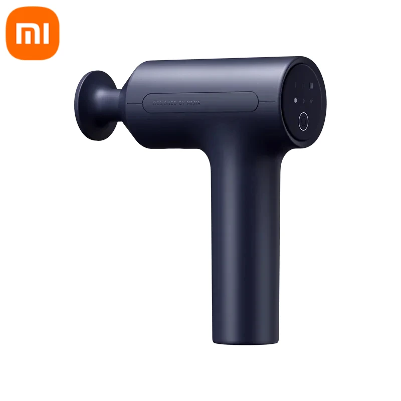 

Xiaomi Mijia Fascia Gun 3 Smart Remote Control Muscle Massage Gun Relaxation Device - 3 Massage Heads 25KG 10mm Thrust Shoulder
