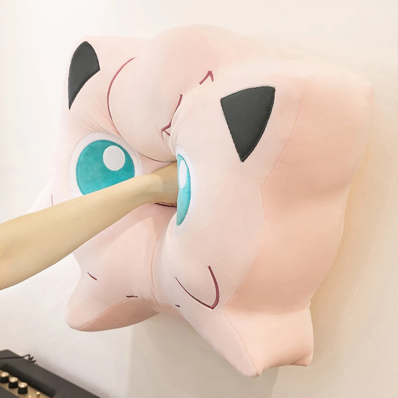 Muñeco de peluche Original Jigglypuff, juguetes de peluche de Pokémon, Jigglypuff Gengar Clefairy, regalo de cumpleaños Kawaii de dibujos animados para niños Collectio