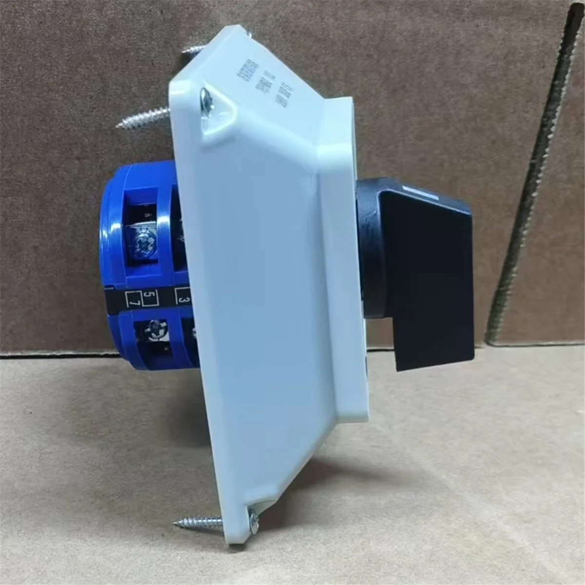 ABJZ SZW26/LW26-32 32A 3 موقف 2 المرحلة 1-0-2 التلقائي العالمي التحول مقبض دوار كام التبديل مع صندوق مقاوم للماء