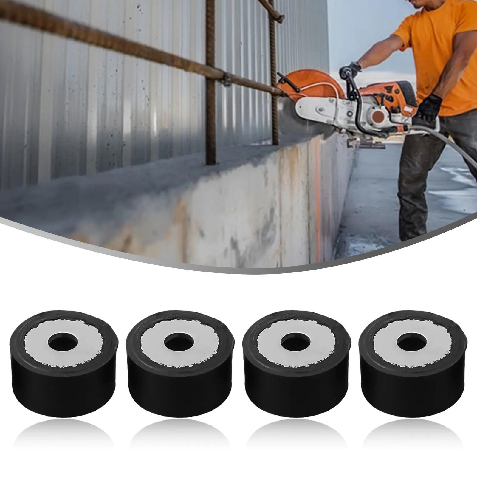 For TS700 For TS800 Saw Rubber Buffers Cut-Off Saw Buffers High Performance Rubber Material Optimal Performance