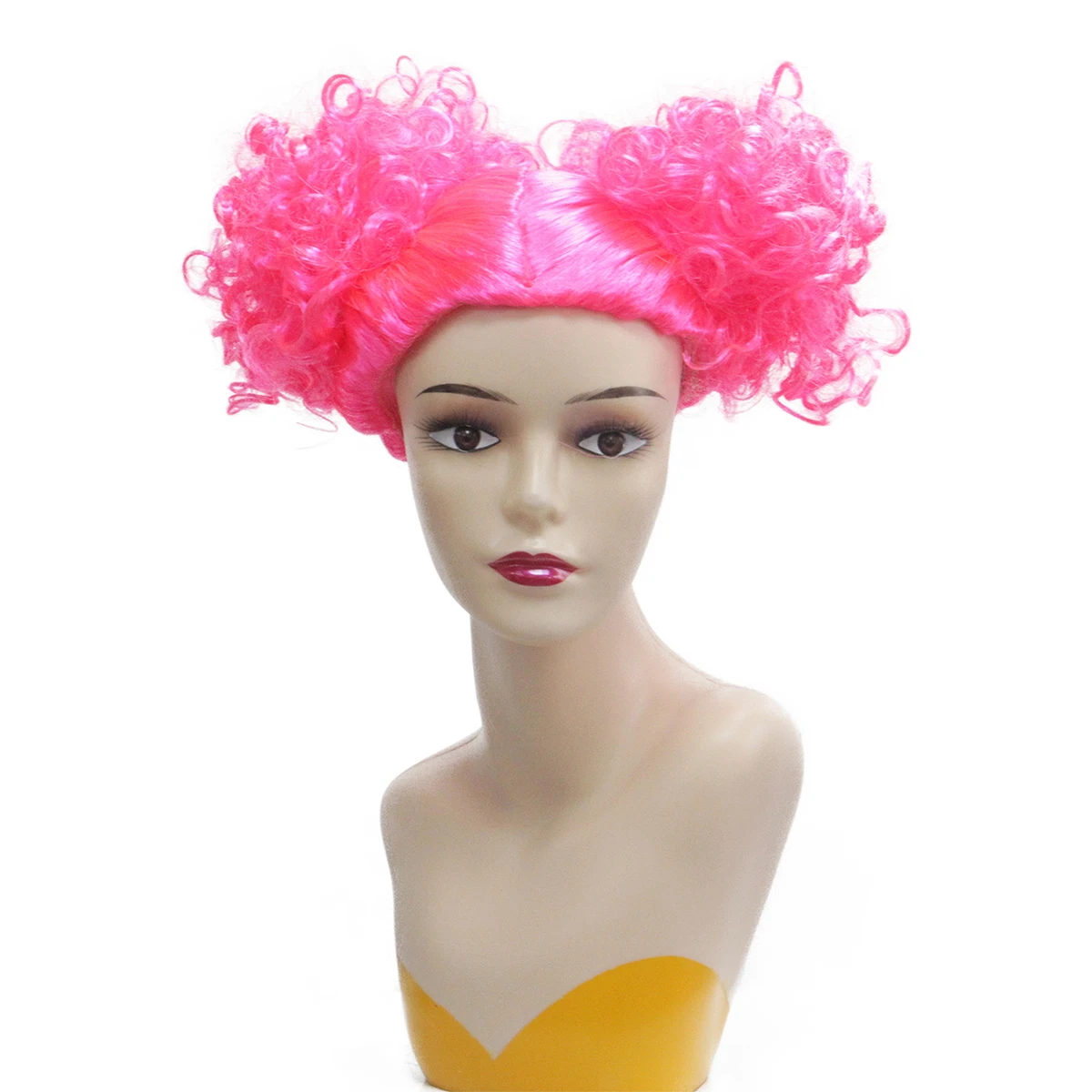 باروكة ملونة متفجرة، تصميم مضحك للحفلات، باروكة صناعية لافتة للنظر على طراز مهرج الهالوين، متوفرة بألوان متعددة #5