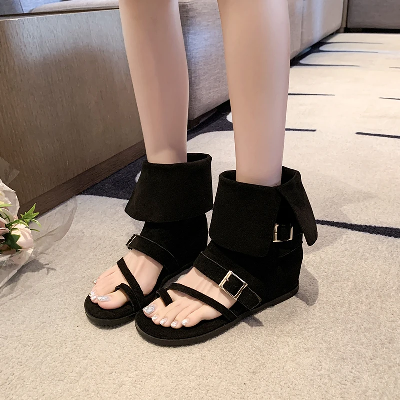 

Daily Casual Ankle Boots Women Summer Non Slip Soft Sole Closed Toe Short Boots Minimalist Commute Breathable Shoes