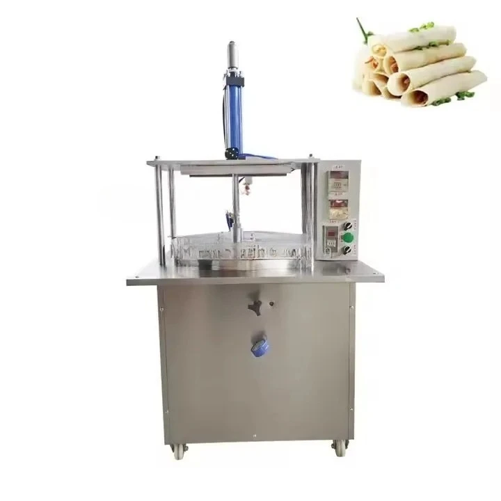 Commercial Stainless Steel Fully Automatic Pancake Pressing Machine Roll Pancake Machine Pancake Machine Spring Roll Wrapper
