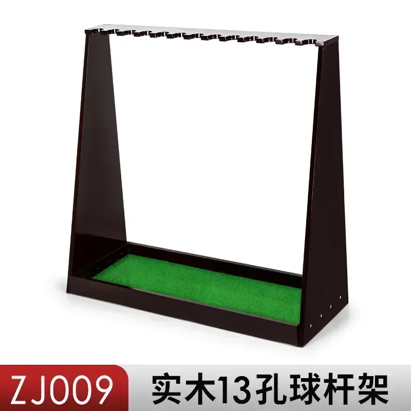HotPGM Golf Club Holder Wood Shelf Display Stand Solid Hardware Screw Fixing Easy To Insert 13 Slot Brackets golf supplies