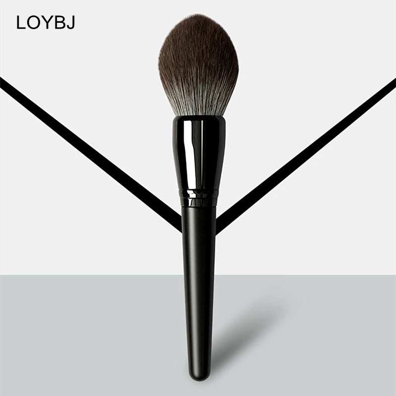 LOYBJ 1pcs Face Powder Makeup Brushes Cosmetic Loose Powder Blush Foundation Brush Professional Facial Soft Beauty Make Up Tools