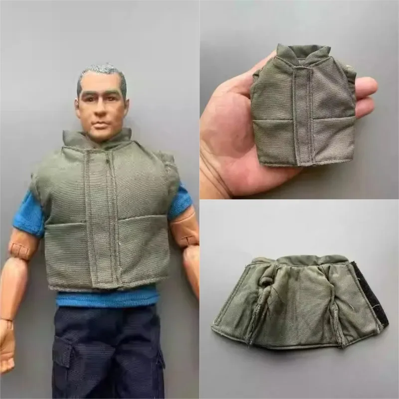 Gilet pare-balles de guerre du Vietnam de la seconde guerre mondiale, échelle 1/6, modèle de vêtements de Combat pour accessoires de figurines d'action de soldats de 12 pouces