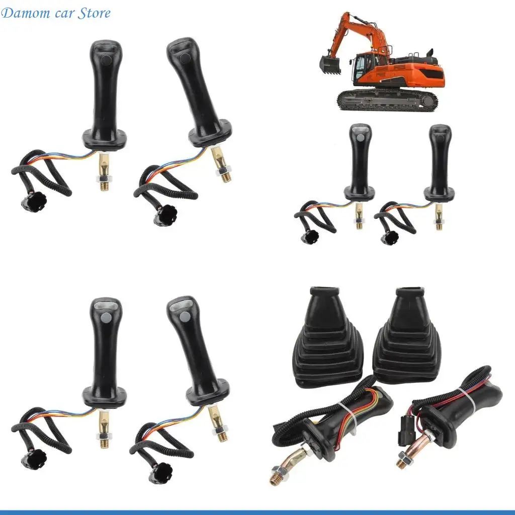 

A2UC Эргономичный экскаватор управляет обрабатывает алюминиевый джойстик с 3 кнопками для операций на земляном оборудовании