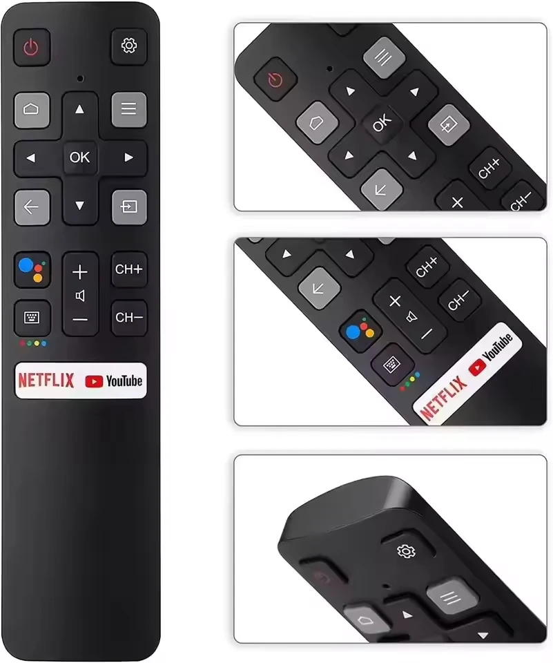 TCL 65P8S 49S6800FS 49S6510FS 55P8S Replacement Remote Controller TV Set Top Box Stick Accessories