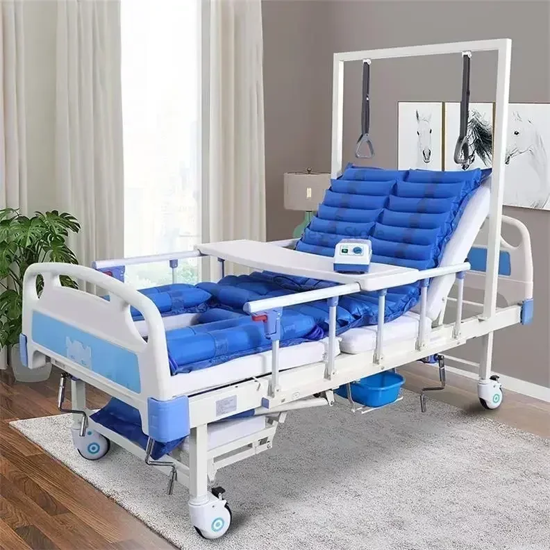 traction bed, turn over, elderly paralyzed, patient nursing bed, home multi-purpose hospital bed